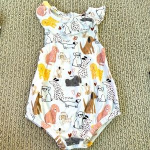 Loulou Lollipop bubble romper